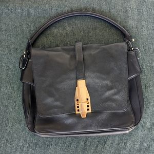 Black Theysken's Theory leather bag